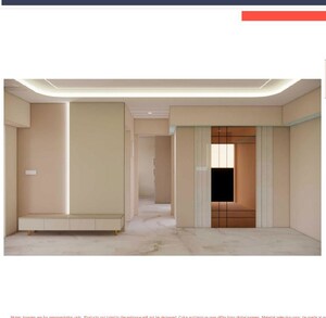 Building Lobby in 2 BHK Apartment at LnT Elixir Reserve, Powai – for Rent