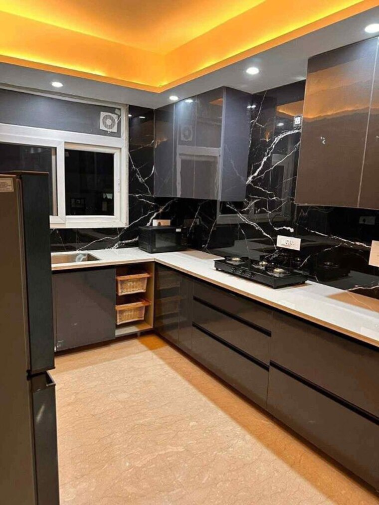 Kitchen, conscient-heritage-max 3 Bedroom 1931 Sq.Ft. Apartment In Sector 102 Gurgaon 10402978