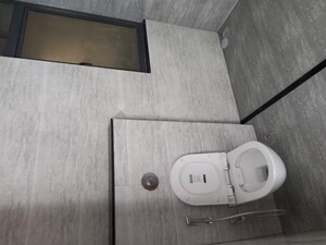 Bathroom in 3 BHK Apartment at Mantra Mirari, Koregaon Park – for Rent