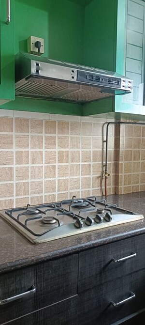 Balcony in 3 BHK Apartment at Hiranandani Estate Hill Grange, Ghodbunder Road – for Rent