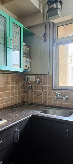 Bathroom in 3 BHK Apartment at Hiranandani Estate Hill Grange, Ghodbunder Road – for Rent