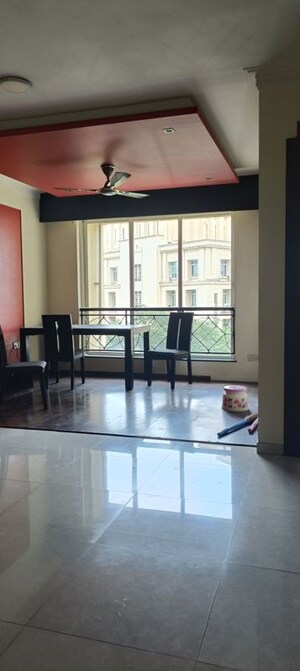 Living Room in 3 BHK Apartment at Hiranandani Estate Hill Grange, Ghodbunder Road – for Rent