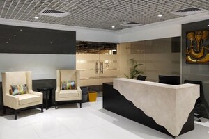 Kitchen in  Office Space at Model Colony – for Rent