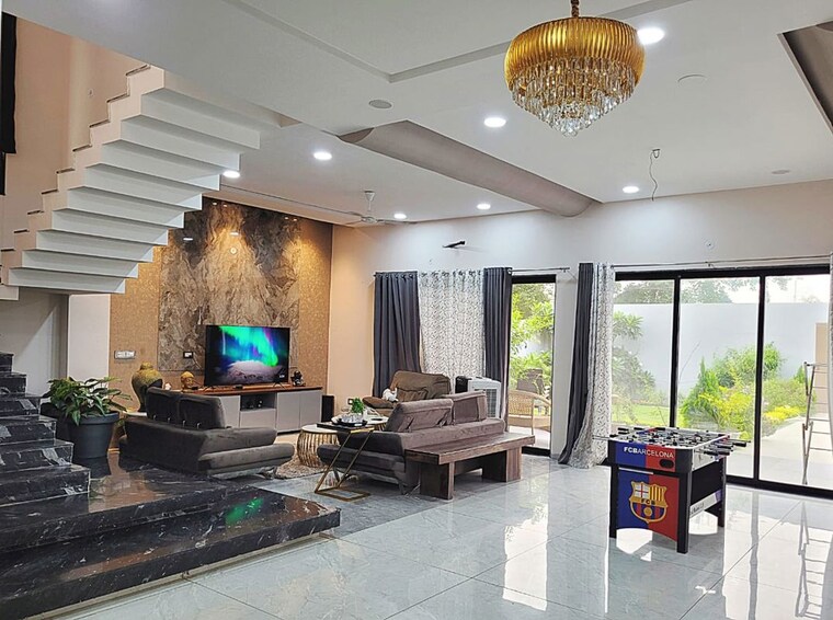 Gym, dlf garden city 3 Bedroom 4200 Sq.Ft. Villa In Dlf Garden City Indore 10403086