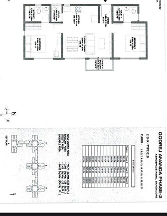 2 BHK 909 Sq.Ft. Apartment in Godrej Ananda