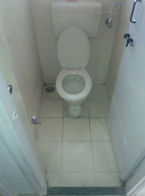 Bathroom in 1 BHK Apartment at Vijay Vanaz Pariwar CHS, Kothrud – for Rent