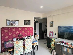 Living Room in 1 BHK Apartment at Dialani Astoria, Santacruz East – for Sale