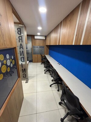 Kitchen in  Office Space at Shyamal – for Rent