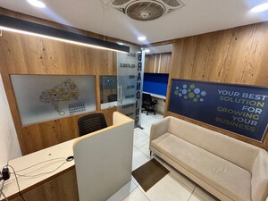 Kitchen in  Office Space at Shyamal – for Rent