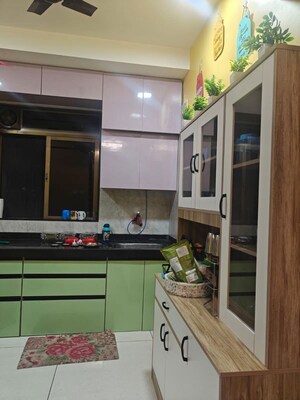 Kitchen in 2 BHK Apartment at Chandak 34 Park Estate, Goregaon West – for Rent
