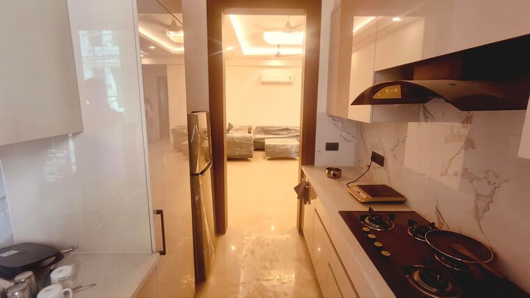 Kitchen, raj-one-good-earth 3 Bedroom 1620 Sq.Ft. Apartment In Sector 71 Gurgaon 10403142