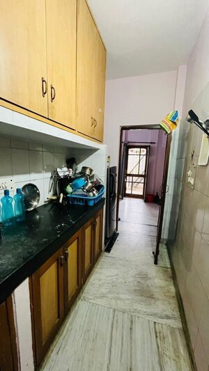 Kitchen in 3 BHK Builder Floor at Unitech Infospace, Sector 21 – for Rent