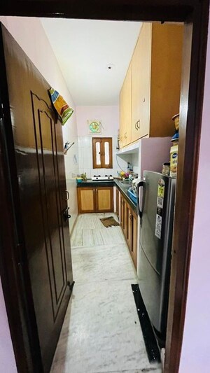 Kitchen in 3 BHK Builder Floor at Unitech Infospace, Sector 21 – for Rent