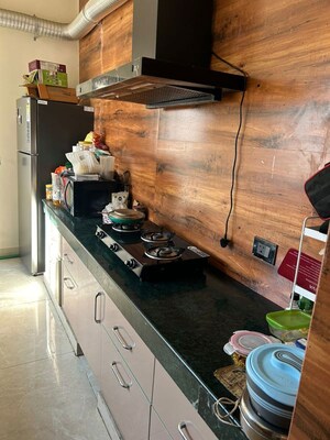 Kitchen in 3.5 BHK Apartment at Ardee City Palm Grove Heights, Sector 52 – for Rent