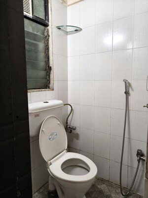 Bathroom in 1 BHK Apartment at Sai Milan CHS, Worli – for Rent
