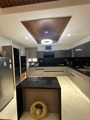 Kitchen in 6+ BHK Villa at Adapt Heights, Bani Park – for Rent