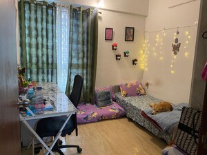 Living Room in 2.5 BHK Apartment at VTP Belair, Mahalunge – for Rent