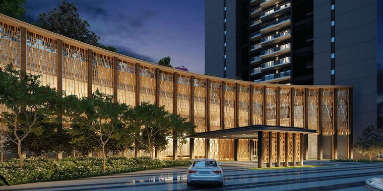 Exterior View, krisumi-waterfall-residences 3.5 Bedroom 2528 Sq.Ft. Apartment In Sector 36a Gurgaon 10403252