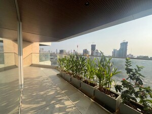 Balcony in 3 BHK Apartment at Worli Residency, Worli – for Rent