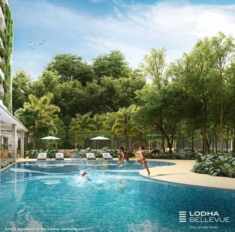 Swimming Pool, lodha-mahalaxmi-bellevue 5 Bedroom 2762 Sq.Ft. Apartment In Mahalaxmi Mumbai 10403269