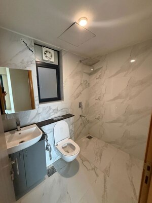 Bathroom in 2 BHK Apartment at M3M Skywalk, Sector 74 – for Rent