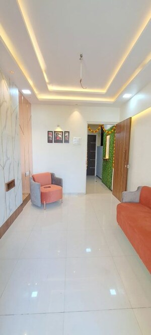 Living Room in 1 BHK Apartment at Unity Dream Home, Dombivli East – for Sale