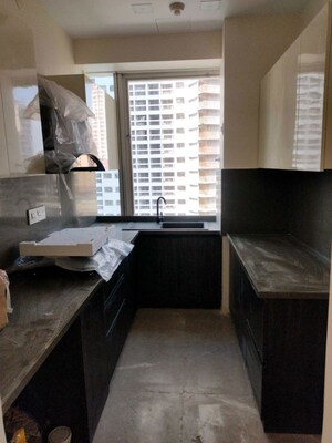 Kitchen in 3 BHK Apartment at Indiabulls Blu, Worli – for Rent