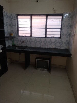 Kitchen in 1 RK Apartment at Bhusari Colony – for Rent