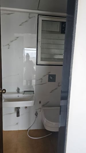 Bathroom in 2.5 BHK Apartment at Krisala 41 Cosmo, Tathawade – for Rent