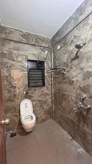 Bathroom in 2 BHK Apartment at Amar Srushti, Hadapsar – for Rent