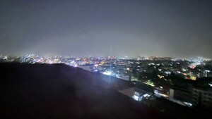 Swimming Pool in 4 BHK Penthouse at Shiv Shankar Society, Sector 51 – for Rent