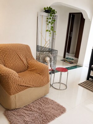 Living Room in 1 BHK Apartment at Kamgar Putala Vasahat – for Sale