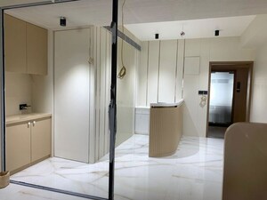 Bathroom in  Office Space at Shilp Corporate Park, Bodakdev – for Rent