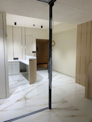 Bathroom in  Office Space at Shilp Corporate Park, Bodakdev – for Rent