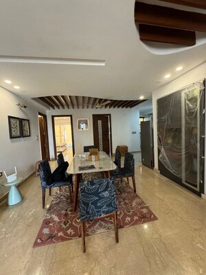 Living Room in 4 BHK Builder Floor at Eros Rosewood Villas, Sector 50 – for Rent