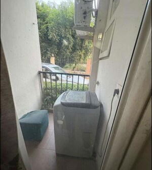 Balcony in 1 BHK Apartment at SBP City Of Dreams Zirakpur, High Ground – for Rent