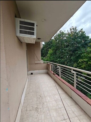 Balcony in 3.5 BHK Apartment at Shiv Shankar Society, Sector 51 – for Rent