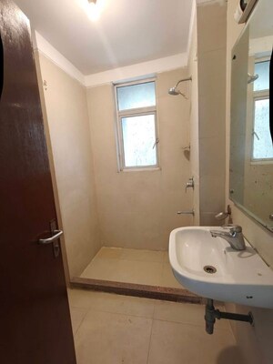 Bathroom in 3.5 BHK Apartment at Shiv Shankar Society, Sector 51 – for Rent