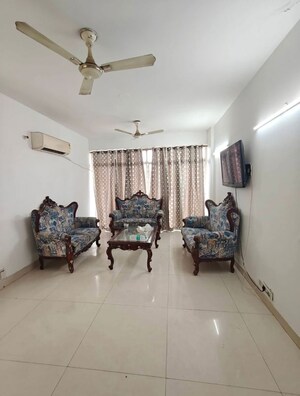 Living Room in 3.5 BHK Apartment at Shiv Shankar Society, Sector 51 – for Rent