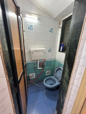 Bathroom in 1 BHK Apartment at Swapnalok Apartment Andheri, Andheri East – for Rent