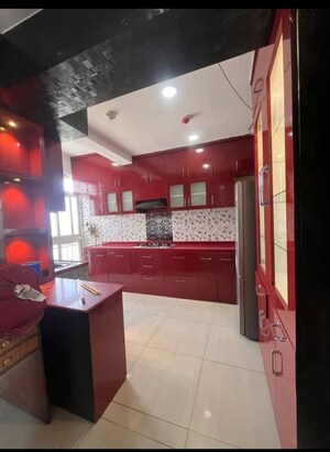 Kitchen in 1 RK Apartment at 3C Lotus Zing, Sector 168 – for Rent