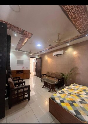 Living Room in 1 RK Apartment at 3C Lotus Zing, Sector 168 – for Rent