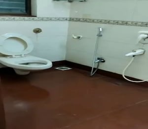 Bathroom in 3 BHK Apartment at Dadar East – for Rent