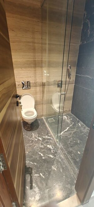 Bathroom in 3 BHK Apartment at Omkar 1973, Worli – for Rent