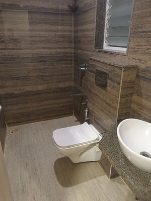 Bathroom in 2 BHK Apartment at Maithili Pride, Vartak Nagar – for Rent