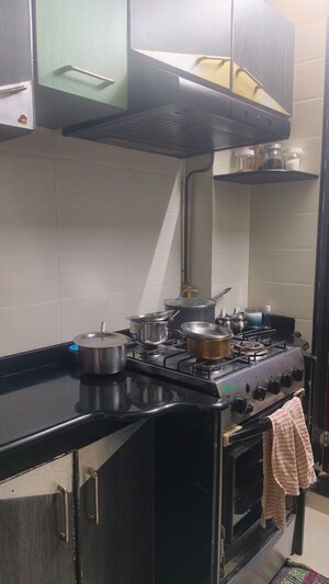Kitchen in 2 BHK Apartment at Gokuldham Colony – for Rent