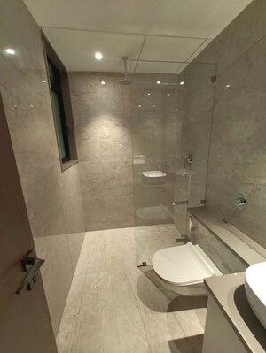 Bathroom in 3 BHK Apartment at Bandra West – for Rent