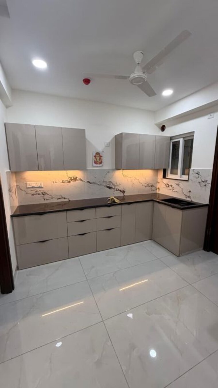 Kitchen, poulomi-avante 3 Bedroom 1960 Sq.Ft. Apartment In Kokapet Hyderabad 10403346