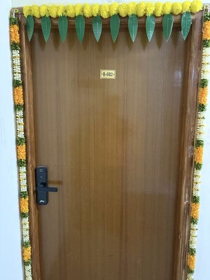 Building Lobby in 2 BHK Apartment at Kada Agrahara – for Rent