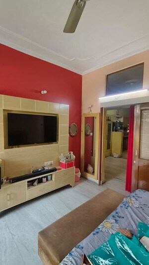 Living Room in 3 BHK Builder Floor at Safdarjung Enclave – for Sale